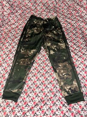 adidas tricot camo joggers